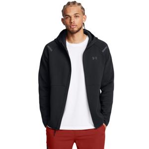 Under Armour Unstoppable Fleece Vest Full-Zip Zwart Donkergrijs