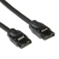 ROLINE Interne SATA 6.0 Gbit/s HDD-kabel met klikvergrendeling, 0,5 m - thumbnail