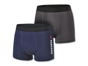 PARKSIDE 2 heren boxers (XL, Marineblauw)