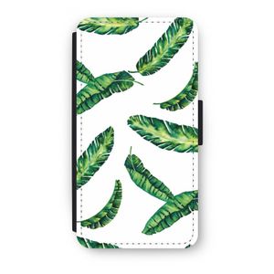 Lange bladeren: iPhone X Flip Hoesje