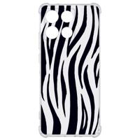 TPU Telefoonhoesje Motorola Moto G56 - Zebra backcover