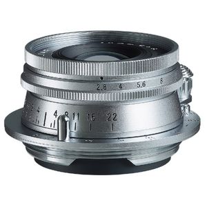 Voigtländer Heliar 40mm F/2.8 ASPH L-mount zilver