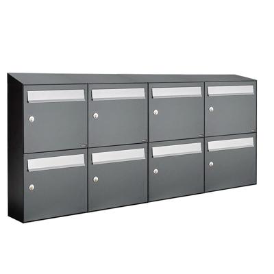 Allux Flow Set 4-Breed, 2-Hoog Met Dak Antraciet - 40040065_4x2d