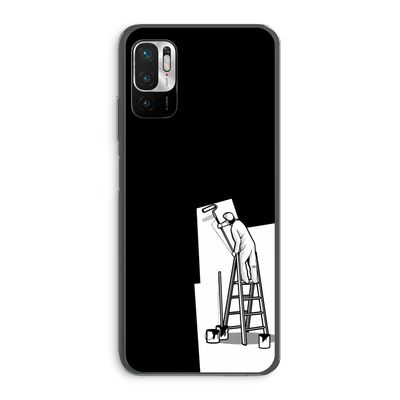Musketon Painter: Xiaomi Redmi Note 10 5G Transparant Hoesje
