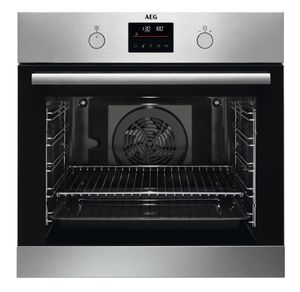 AEG BPS355061M Inbouw combi stoomoven Grijs