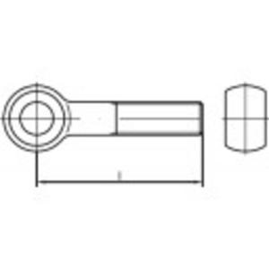 TOOLCRAFT TO-5357853 Oogbouten M8 45 mm DIN 444 RVS A4 10 stuk(s)