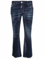 DSQUARED2 jean court évasé - Bleu
