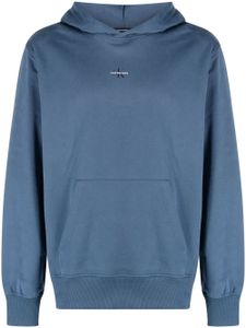 Calvin Klein Jeans hoodie en coton à logo - Bleu