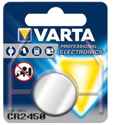Var Ta cr2450 lithium 3v op kaart