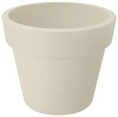 Elho green basics top planter bloempot 47 cm katoen wit