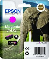 Epson Elephant Singlepack Magenta 24XL Claria Photo HD Ink - thumbnail