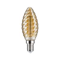 Paulmann 28708 LED-lamp Energielabel F (A - G) E14 Kaars 2.6 W = 26 W Goud (Ø x h) 35 mm x 98 mm 1 stuk(s) - thumbnail