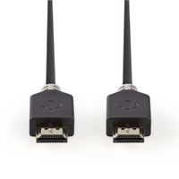 Nedis CVBW34000AT05 High Speed Hdmi-kabel Met Ethernet Hdmi-connector - Hdmi-connector 0,5 M Antraciet - thumbnail