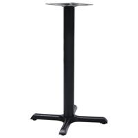 Bistrotafelpoot 56x56x72 cm gietijzer zwart
