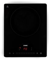 Domo inductiekookplaat, 1 vuur, 2000W, zwart