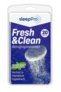 Sleeppro SleepPro Fresh & Clean Wekelijkse Reinigingstabletten - 20 Stuks