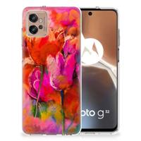 Smartphone hoesje Motorola Moto G32 Tulips