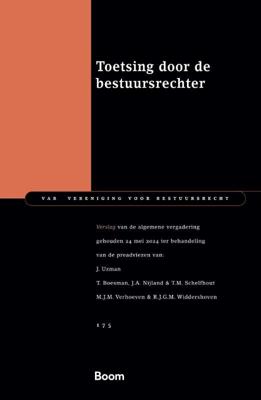 Toetsing door de bestuursrechter (Paperback)