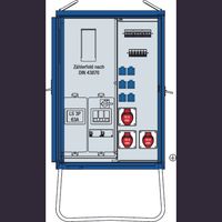 AS Schwabe A-V-E 3 44 kVA Bouwstroomverdeler 61833 400 V 80 A - thumbnail