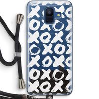XOXO: Samsung Galaxy A6 (2018) Transparant Hoesje met koord