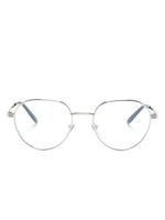 Gucci Eyewear lunettes à monture ronde - Argent - thumbnail