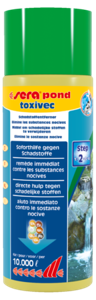 Sera Pond Toxivec 500ml - Effectieve Waterzuivering voor Vijvers, Neutraliseert Gifstoffen en Beschermt Vissen