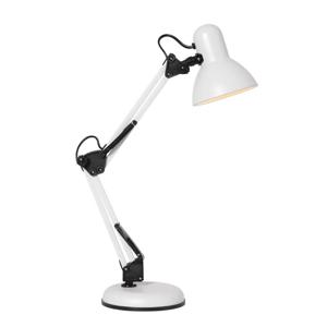 Steinhauer Retro bureaulamp Study wit 3456W