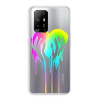 Hold My Heart: Oppo A94 5G Transparant Hoesje Hold My Heart: Oppo A94 5G Transparant Hoesje