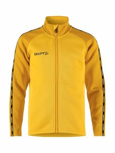 Craft 1912730 Squad 2.0 Full Zip Jr - Sweden Yellow/Golden - 158/164