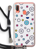 8-bit N°9: Samsung Galaxy A20e Transparant Hoesje met koord