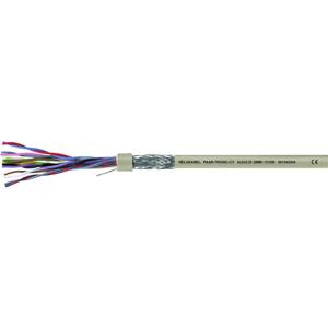 Helukabel 19971-500 Datakabel LiYCY 2 x 2 x 0.34 mm² Grijs 500 m