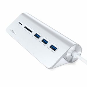 Satechi ST-TCHCRS interface hub USB 3.2 Gen 1 (3.1 Gen 1) Type-C 5000 Mbit/s Zilver