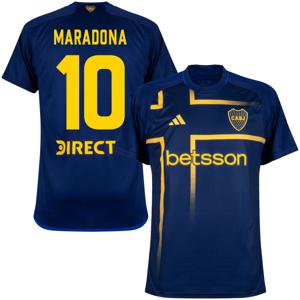 Boca Juniors 3e Shirt 2024-2025 + Maradona 10 (Fan Style)