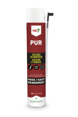Tec7 PUR | Isolatie- en montageschuim | 750ml - 670001000