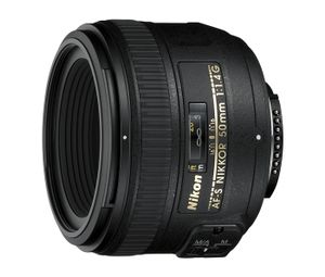 Nikon AF-S NIKKOR 50mm f/1.4G SLR Standaardlens Zwart