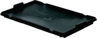 LA-KA-PE Deksel | L600xB400mm zwart | PP | passend voor draaistapelbak | 1 stuk - LB60/40D LB60/40D