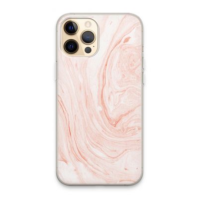 Peach bath: iPhone 13 Pro Max Transparant Hoesje