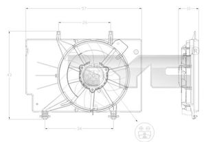 Koelventilator 8100042