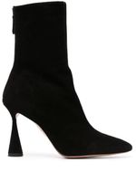 Aquazzura bottines à bout pointu 100 mm - Noir