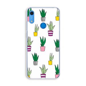 Sanseveria: Huawei Y6s Transparant Hoesje