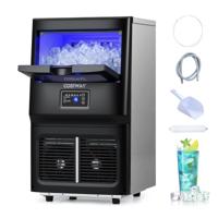 Commerciële Ijsmachine Vrijstaand Apparaat van Roestvrij Staal met Automatische reiniging en Filtratie