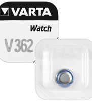 Varta SR721 SW/SR58/V362 1BL Wegwerpbatterij Zilver-oxide (S) - thumbnail