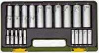PROXXON Socket wrench sets 20-te. 1/2" and 1/4"