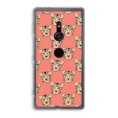Tijger: Sony Xperia XZ2 Transparant Hoesje