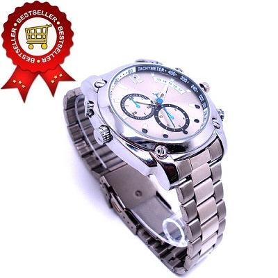 Spy Camera Horloge - Full HD 1080P - 16GB Geheugen - Nachtzicht & Geluidsopname - Waterdicht B