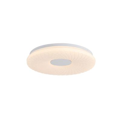 Searchlight PlafonniereHalolux chroom en wit - 72200-38WH