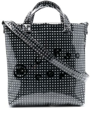 10 CORSO COMO sac cabas à pois - Noir