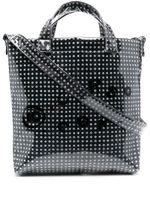 10 CORSO COMO sac cabas à pois - Noir