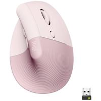 Logitech Lift Vertical Ergonomic Mouse Ergonomische muis Bluetooth, Radiografisch Optisch Roze 6 Toetsen 4000 dpi Ergonomisch Logitech Lift Vertical Ergonomic Mouse Ergonomische muis Bluetooth, Radiografisch Optisch Roze 6 Toetsen 4000 dpi Ergonomisch