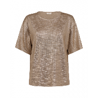 FreeQuent - Beige | Dames | Top | Beige | S | regular | Kamst mode
